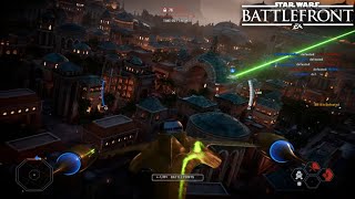 Star Wars Battlefront 2 Naboo N1 Starfighter Gameplay No Commentary [upl. by Yna]