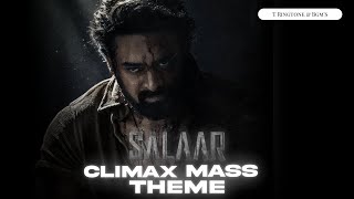 Salaar Climax Mass BGM 🔥  Salaar Mass BGM  Salaar BGM  Download Link In Description [upl. by Christabelle825]