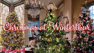 Christmas at Winterthur  Grand American Mansion Tour 🥹🎄🏠🎁 [upl. by Ocsic]