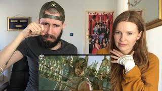 MAGADHEERA  100 Soldier Fight Scene REACTION CHRIS CRIED [upl. by Bensen764]