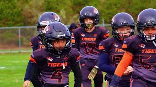 Wareham Tigers 2024 peewee and mites superbowls [upl. by Byrle]