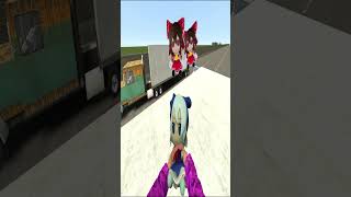 Funky Cirno Fumo Nextbots On Road gmod nextbots freeway fumofumo [upl. by Temirf233]