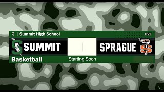 OSAA Summit vs Sprague High School Girls Basketball [upl. by Aligna]