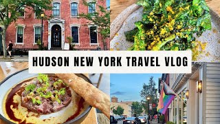 A Day Trip To Hudson New York Warren Street Dinner at Rivertown Tavern The Maker Hotel amp More [upl. by Desiri]