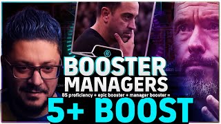 eFootball 2024 Booster managers and how to get a total of 5 on player ability [upl. by Marie-Ann]