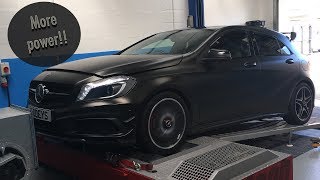 Remapping the Mercedes A class A200 AMG Sport [upl. by Alithia]