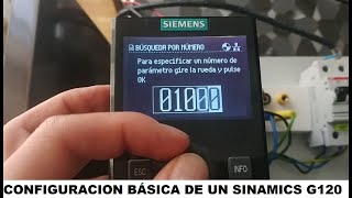 Primeros pasos con el SINAMICS G120 [upl. by Anitak206]