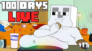 100 Days  LIVE MINECRAFT [upl. by Gordan]