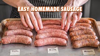 How To Make Your Own Sausage [upl. by Hastie]