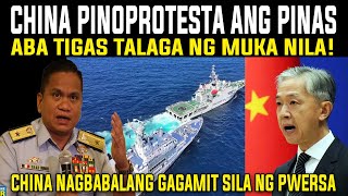 CHINA ANG TIGAS NG MUKA PINOPROTESTA ANG PINAS SA PAMAMALAGI NG BARKO NATIN SA ESCODA SHOAL [upl. by Kinzer]