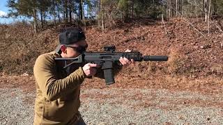 BampT APC223 mg  KAC 556QDC suppressor best 556 assault rifle [upl. by Sudbury]