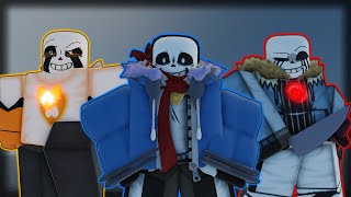 REWORK Sans  Delta Sans  Killer Sans Showcase The Ultimate Battle [upl. by Rednasela]