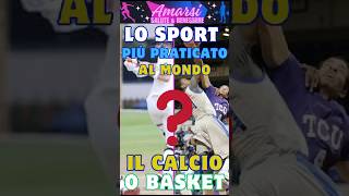 CHALLENGE Dopo il Calcio qual’è lo Sport Più Seguito sports sport short viralcricket [upl. by Lipsey]