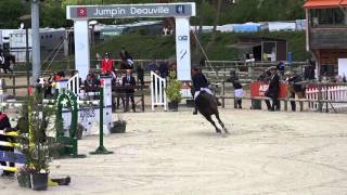 Pirole de la Chatre et Camille CondéFerreira  Vainqueurs Grand Prix Juniors CSIO Deauville [upl. by Oileve]