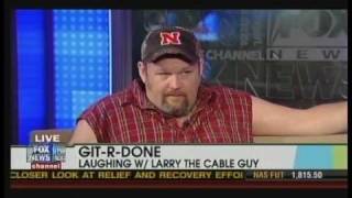 Larry the Cable Guy is a Green Bay Packers Fan [upl. by Ssecnirp]