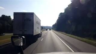 BigRigTravels LIVE Christiana Tennessee to Cusseta Alabama I24 I75 I285 I85Oct 8 2018 [upl. by Nuhsar]