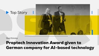 PropTech Innovation Award given to Dabbel for AIbased technology [upl. by Baalbeer830]