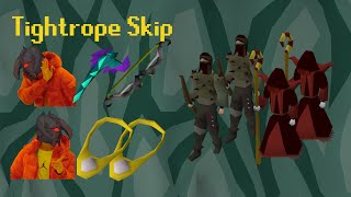 Chambers of Xeric Tightrope Skip Quick Guide [upl. by Laitselec]