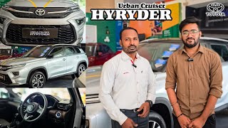 Toyota Urban Cruiser Hyryder detailed review  Harsha Toyata 2024  Velappanchavadi  Chennai [upl. by Yenterb]