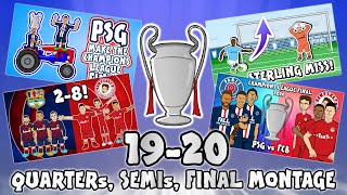 🏆UCL KNOCKOUT STAGE HIGHLIGHTS🏆 20192020 UEFA Champions League Best Games and Top Goals [upl. by Sadinoel]