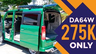 Suzuki Every Wagon PZ Turbo Dual Power Sliding Doors  Loaded amp Cheapest Price DA64W [upl. by Ahsait]