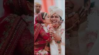 Malhar Thakar ❤️ Puja Joshi Wedding Album🥰 malharthakar pujajoshi wedding album shorts love [upl. by Rennerb]