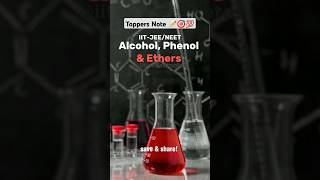 Alcohol phenol and ethers class 12 📚📝neet2025 shortsfeed [upl. by Akemrej]