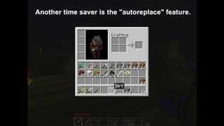 Minecraft  Inventory Tweaks old JimeoWans tutorial [upl. by Geoffrey643]