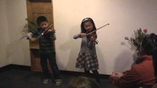 Bach Concerto for Two Violins Suzuki Violin Book 4 and 5 [upl. by Repooc]