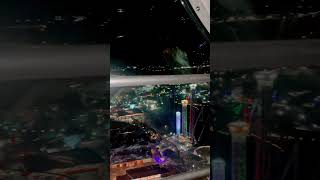 View of Hershey Park Christmas Lights from Kissing Tower Ride 🎡 Christmas Candy Lane 2023 [upl. by Bowne]