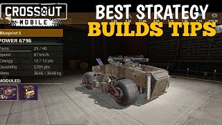 Best Strategy Builds Tips  Crossout Mobile Game [upl. by Amaral]