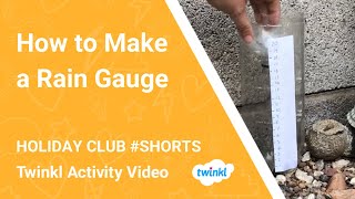 How to Make a Rain Gauge Shorts [upl. by Dygert331]