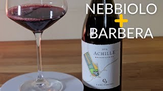 A Biodynamic Nebbiolo and Barbera Blend ACHILLE from CASE CORINI [upl. by Kalindi]