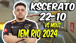 CS2 POV  FURIA KSCERATO 2210 vs MOUZ Nuke  IEM Rio 2024 [upl. by Sukul]