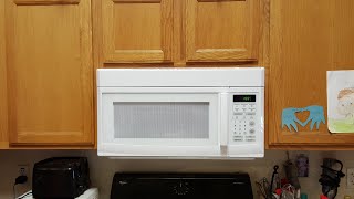 Over Range Microwave Install [upl. by Parlin]