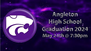 Angleton High School Graduation 20232024 [upl. by Nylcaj577]