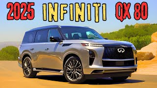 2025 Infiniti QX80 A Masterpiece of Power and Comfort [upl. by Vilberg598]