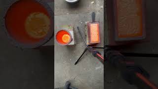 Copper’s melting point 1084°C￼ and it’s boiling point 2560°C blacksmithing [upl. by Nylahs]