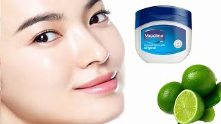 Mix Vaseline with Lemon The Secret Plastic Surgeons Wont Tell You AntiAging WrinkleRemoval [upl. by Naimad]