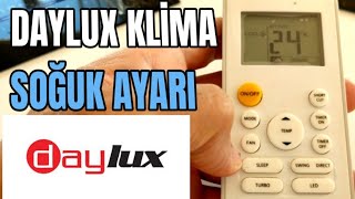 KLİMA SOĞUK AYARI daylüx kumanda [upl. by Sarette]