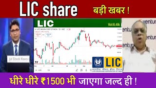 LIC Share🔥  LIC Share Latest News Today  LIC Share Target [upl. by Notsecnirp]