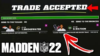 10 Easiest Superstars to Trade For in Madden 22 [upl. by Karoly]