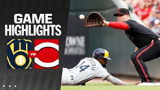 Brewers vs Reds Game 2 Highlights 83024  MLB Highlights [upl. by Sebbie472]