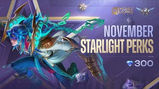 MLBB Starlight Membership November 2024MLBB🤯😱mobilelegends mlbb viralvideo [upl. by Yblek]