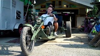 vw trike build 12 its finished [upl. by Anyl]