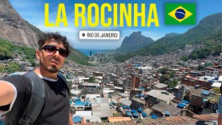 Conoci la FAVELA mas PICANTE y FAMOSA de RIO DE JANEIRO  La Rocinha [upl. by Elysia405]