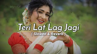 Teri Lat Lag Jagi  Slowed amp Reverb  Sapna Choudhary  Haryanvi Song Lofi [upl. by Aerda726]