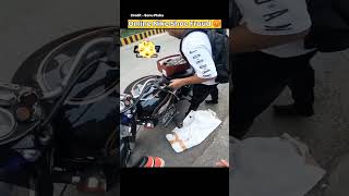 Delivery Boy Scam 😡 bikelover shortsfeed ytshorts youtubeshorts rider trending [upl. by Deach]