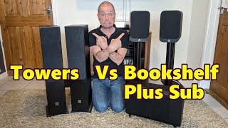 DALI Oberon 5 Vs Q Acoustics 3020i amp 3060s Blind Sound Comparison [upl. by Toma]