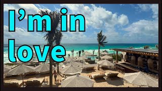 I LOVE This Gorgeous Beach Club  Hyatt Vivid Grand Island Cancun • May 2024 [upl. by Oigimer102]